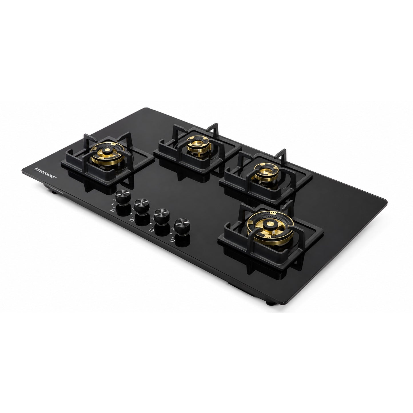 Sunshine Galio Built-in Hob | 5-Year Warranty | Glossy Toughened Glass | Auto Ignition