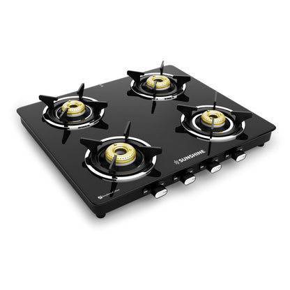 Sunshine Phoenix 4 Burner Gas Stove Cooktop Manual Ignition