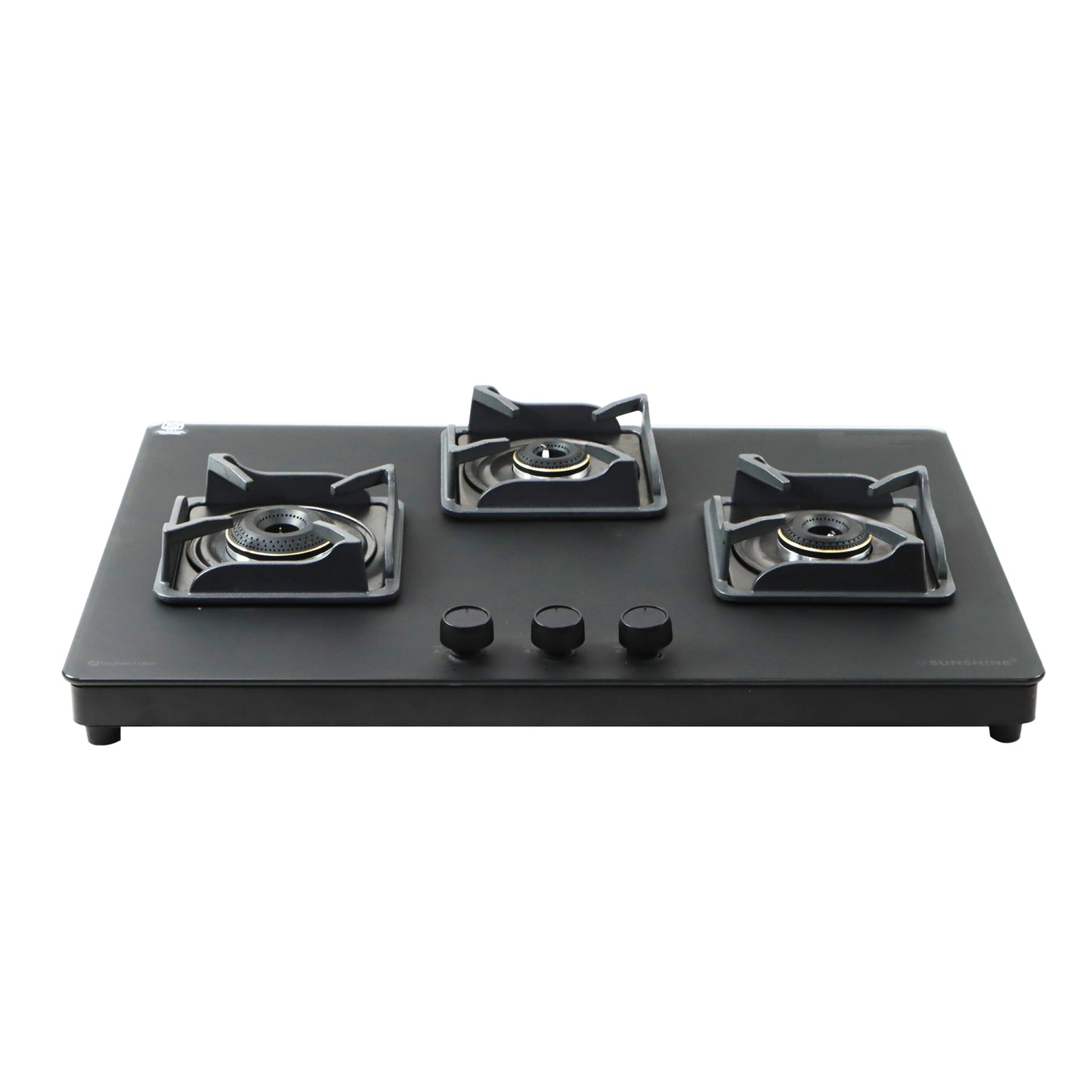 Sunshine Shine Platinum Three Burner Gas Stove/Hob Top Auto Ignition