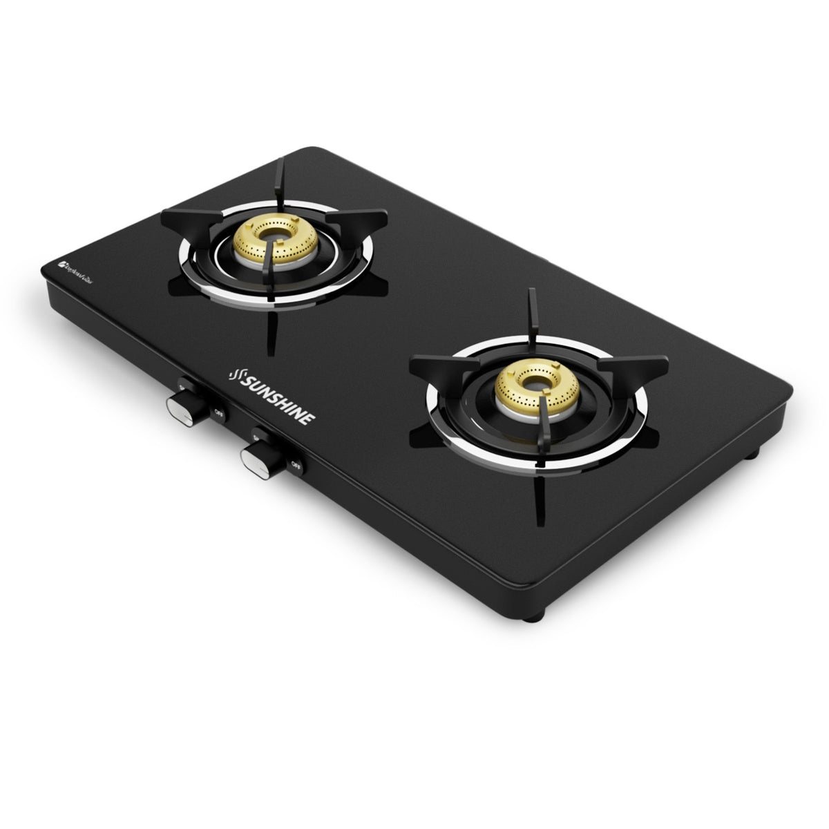 Sunshine Phoenix 2 Burner Gas Stove Cooktop Manual Ignition