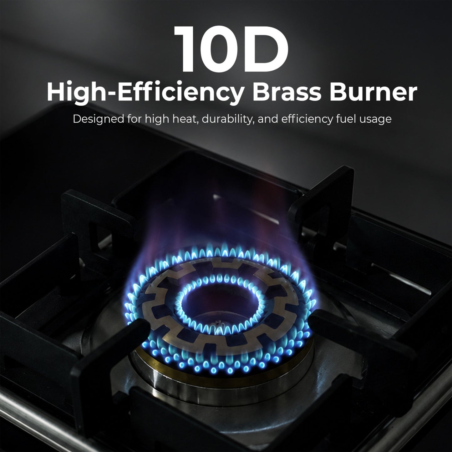 Shine Rhombus Hob Cooktop | SABAF Italian Valves