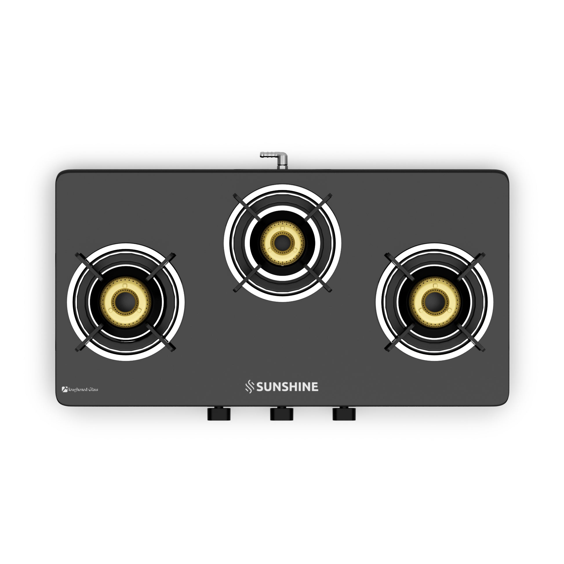 Sunshine Phoenix 3 Burner Gas Stove Cooktop Manual Ignition