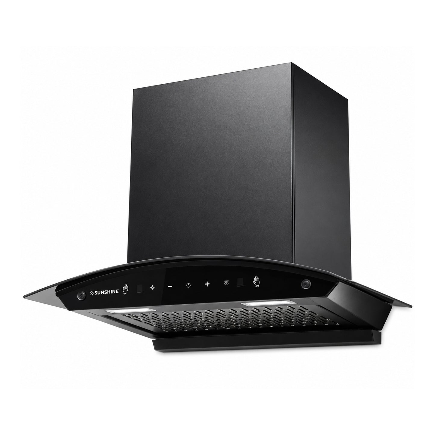 Fiesta 60 Matte Black Auto Clean Chimney | 1300 m³/h