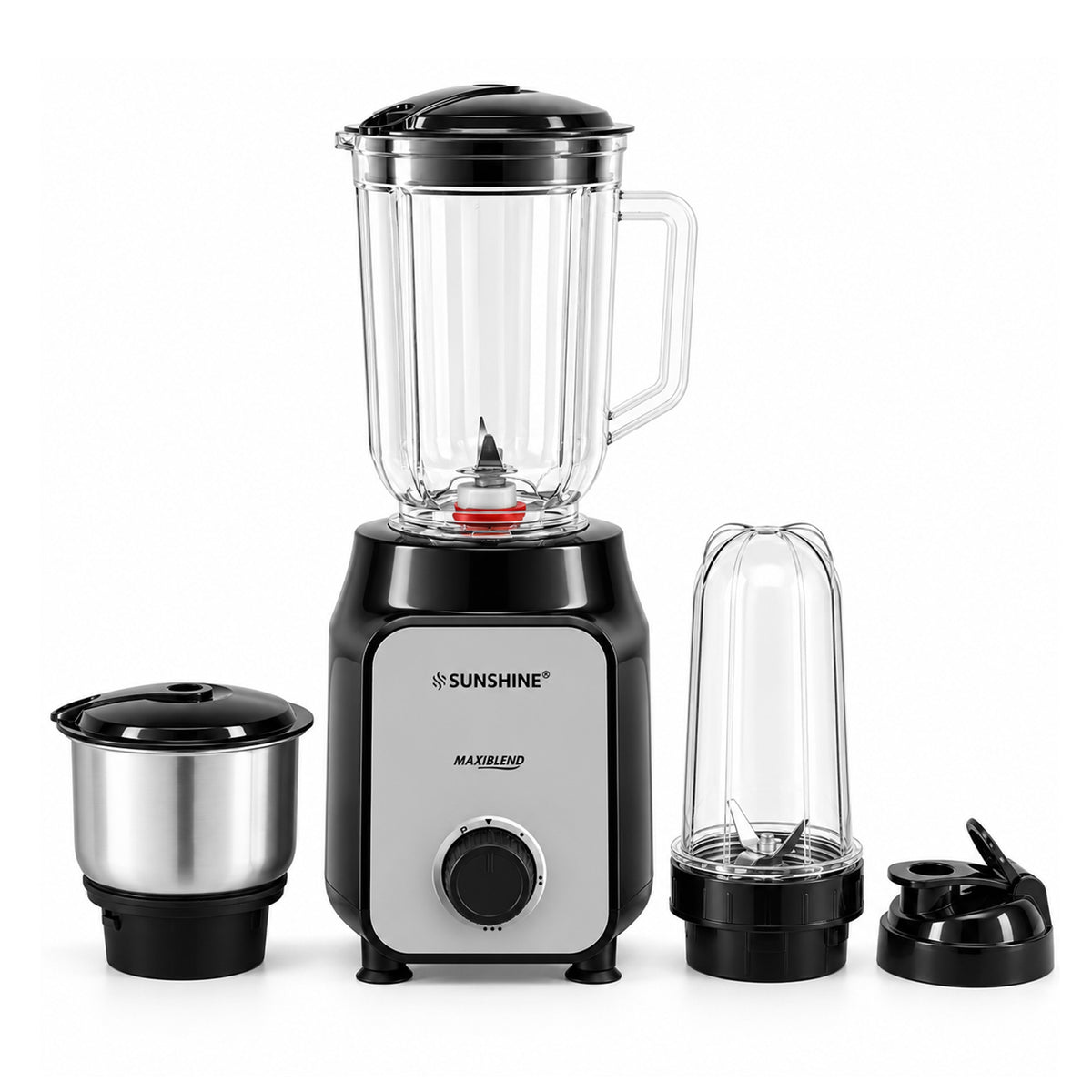 MaxiBlend Nutri Blender | 500W Mixer Grinder with 3 Jars