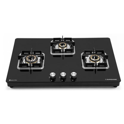 Sunshine Shine Hob Top – 3, 4 & 5 Burner Auto Ignition Gas Stove