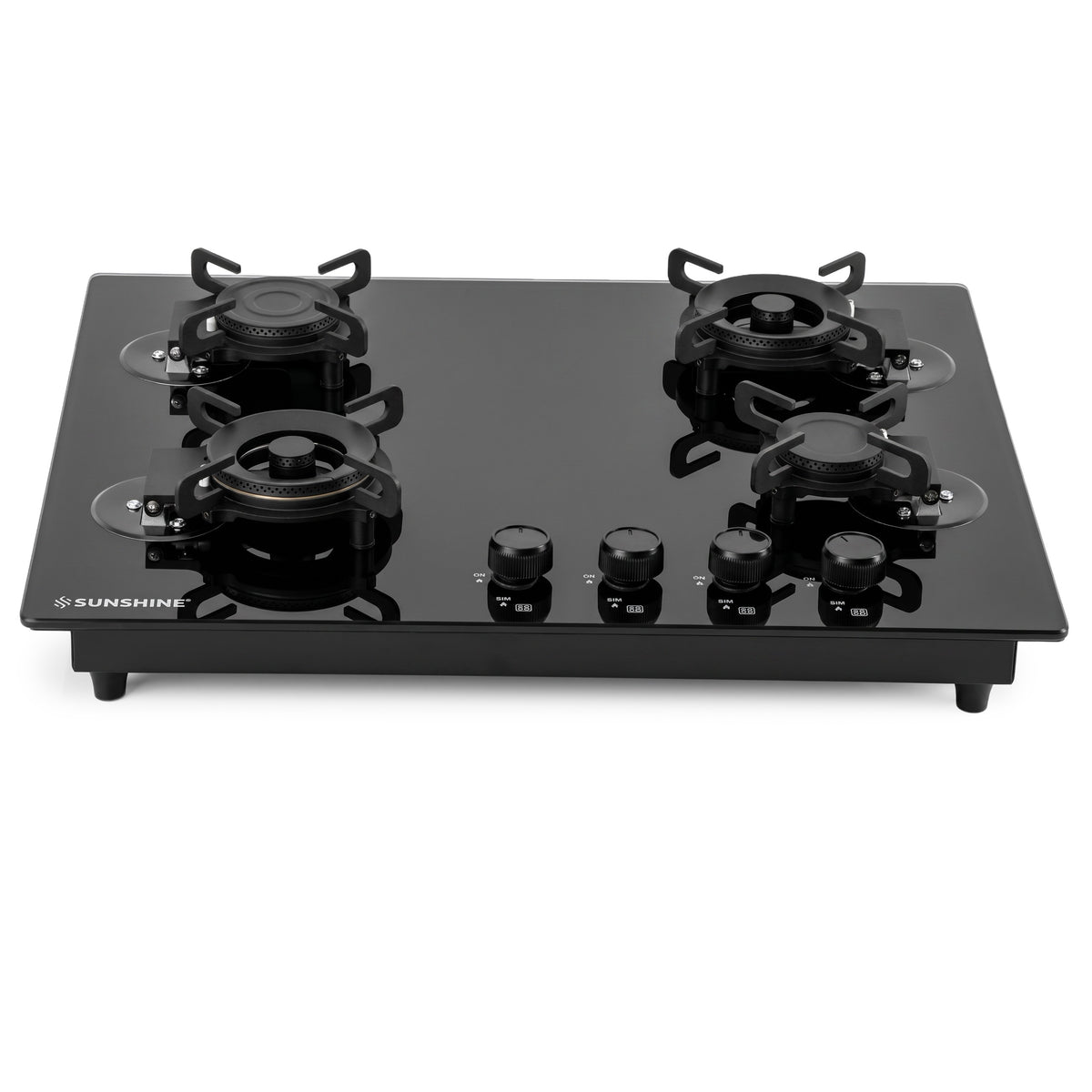 Peridona Built-in Hob | Liftable Burner System | 3 & 4 Burner