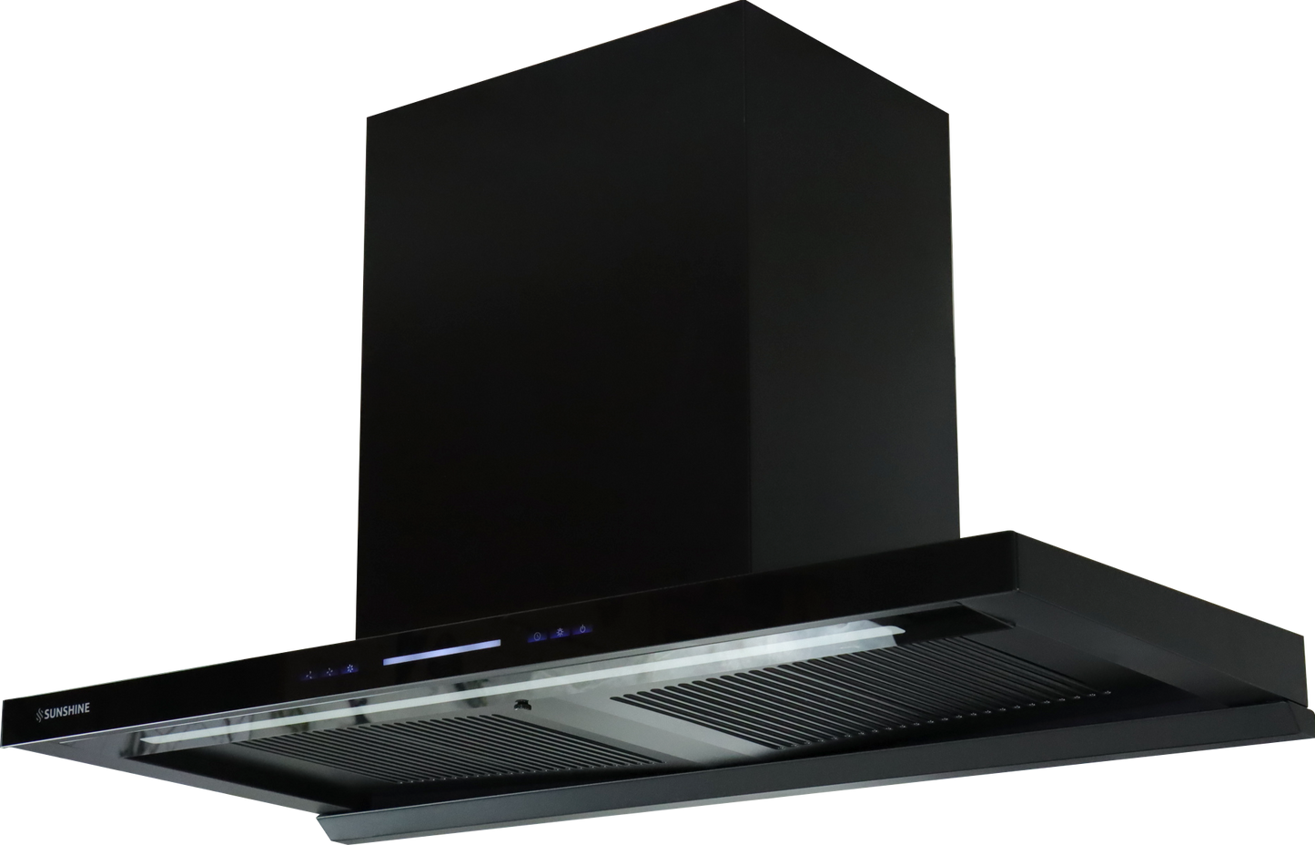 Sunshine Everest Chimney – 2000 m³/hr Suction, Ultra-Slim Design, Elegant Glass Finish, Largest LED Panel
