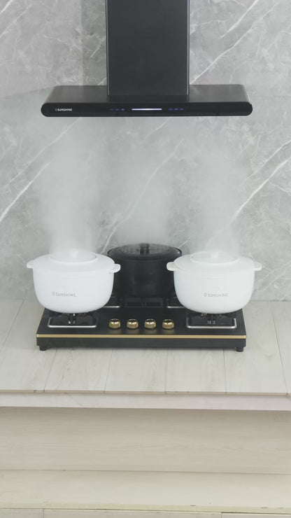 Nimbus Filterless Auto Clean Kitchen Chimney | 1650 m³/h
