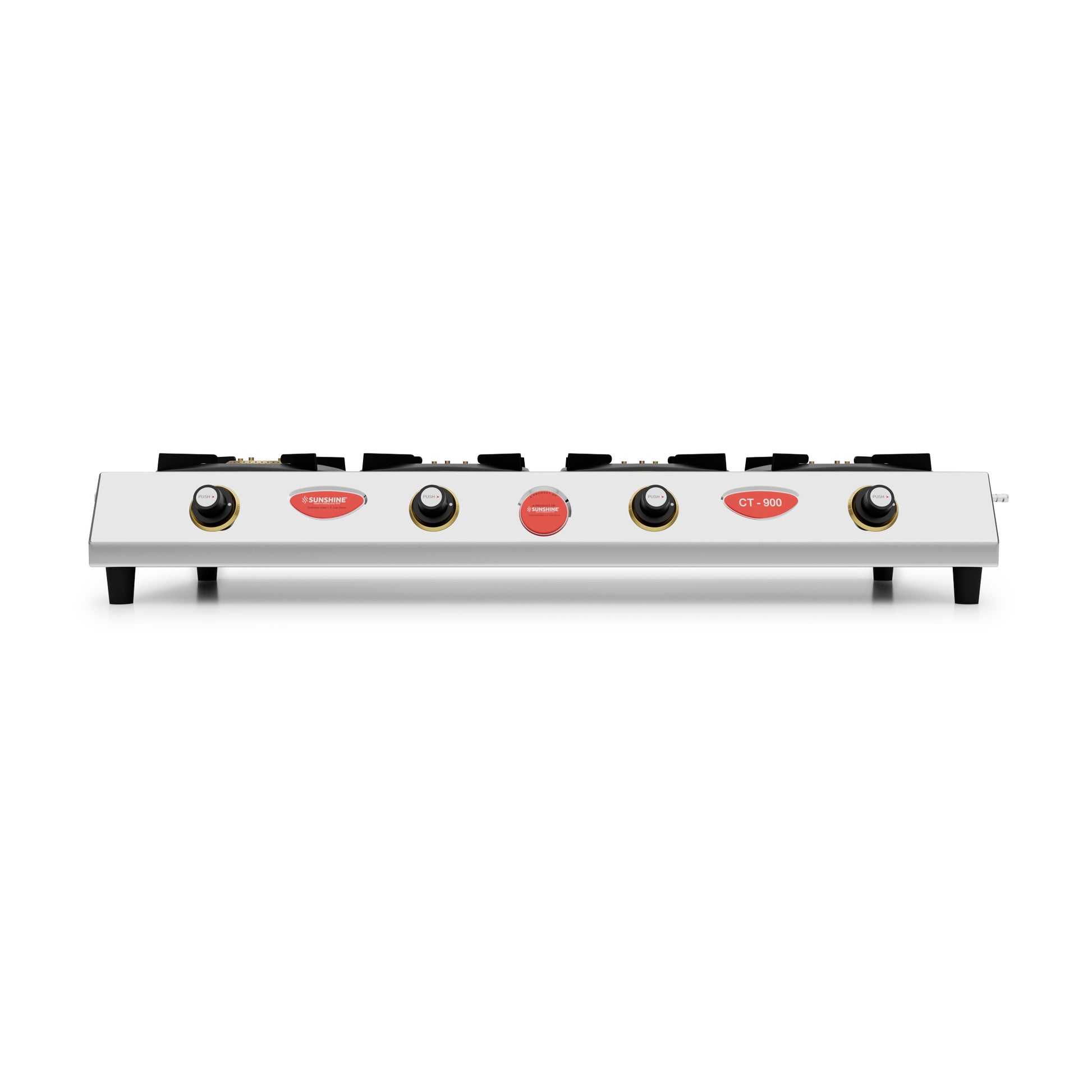 Sunshine CT-900 Four Burner Stainless Steel Gas Stove